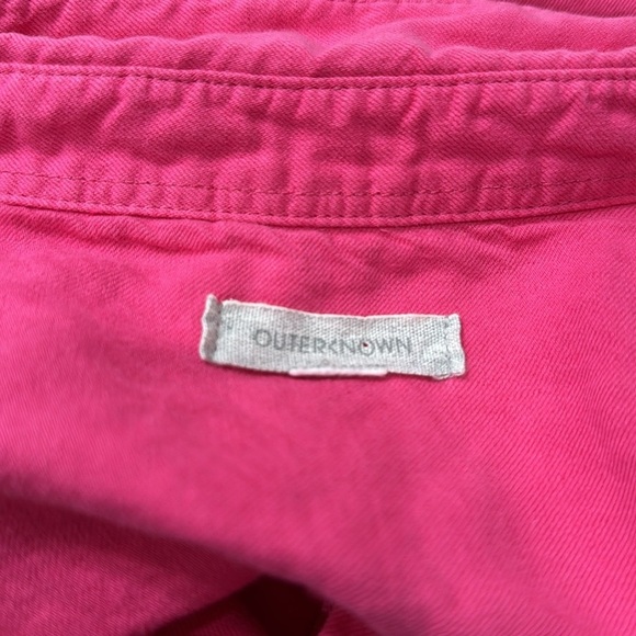 Outerknown S.E.A. Suit Pink Linen Jumpsuit Size Small - Picture 4 of 7